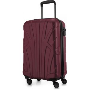 Chariot Pilote,Coque Rigide,Chariot Business,Valise Cabine,Valise Pilote,Bagage à Main,TSA,ABS,2 Roues,Noir.[S45] - Neuf