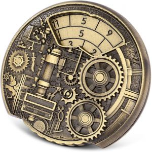 Chenquansarl-Donjons Engrenage Roulette D&eacute;s Spinner, 7-En-1 M&eacute;tallique Spinner De D&eacute;s D&d, Gyroscope Du Bout Des Doigt, Cadeaux Dnd Avec Bo&icirc;te Cadeau Logo Dragon, Jeu De R&ocirc;le, Accessoires De Jeu De S - Neuf