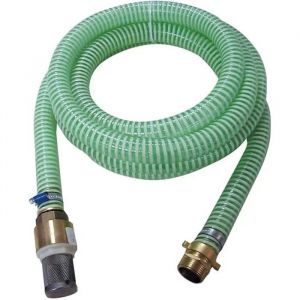 Tuyau d'aspiration - G&uuml;de - KA 7P - 7 m - 1" - Clapet en laiton avec cr&eacute;pine inox - Neuf
