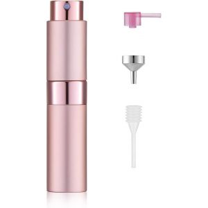 KALANKA-Vaporisateur de parfum rechargeable vide 8 ml, vaporisateur de parfum de voyage, pour homme et femme, flacon de voyage pour les déplacements (rose) - Neuf