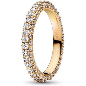 Kal-Bague De Tennis Eternit&eacute; Argent 925 Zircon Cubique Bague Diamant Bague Bague Mariage Promise Engagement Cadeau Pour Femme - Neuf