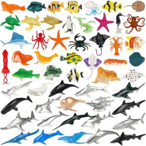 DDA-62 PCS Jouets Insectes Réalistes pour Enfants,Jouets Insectes en Plastique (Figurines d'animaux) - Neuf