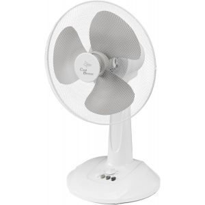 Suntec Ventilateur De Table Electrique - Silencieux - Turbo Boost Silence Extrême Oscillation 3 Vitesses 40W Ventilation Bureau (Coolbreeze 3000 Tv)[VEN750888] - Neuf