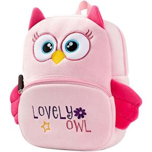 Sac À Dos Enfant Garderie Maternelle Sac Creche Pour Garçons Et Filles Mignon Sac À Dos École Maternelle Animal 3D Doux Peluche Cartable Bébé Pour Utilisation Quotidienne À L'extérieur 3 À 7 Ans - Neuf