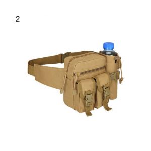 Sac banane &eacute;tanche Gotofar pour la course et la randonn&eacute;e &iquest; Porte-bouteille de sport unisexe avec sangles r&eacute;glables et design durable - Neuf