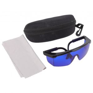 HJLIAN Lunettes de recherche de balle PC Bleu Lunettes de soleil de sport avec etui de rangement pour activites de plein air - Neuf