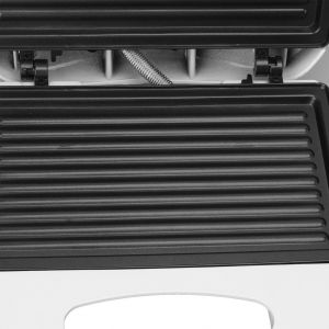 HJLIAN Machine a sandwich electrique, presse a panini, grille-pain, machine a sandwichs, grille-pain, machine a fromage grille avec plaques antiadhesives pour le petit-dejeuner, prise UE 220 V 750 W - Neuf