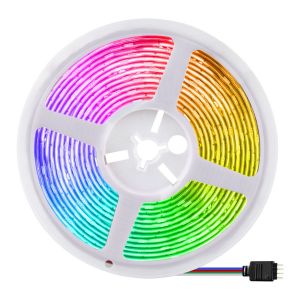 Bande Lumineuse Led Alimentée Par Secteur, 10 M, Couleurs Changeantes, Avec Télécommande, Flexible Et Découpable, Pour L'éclairage De La Maison Et La Décoration De La Chambre. - Neuf