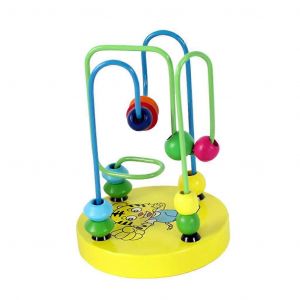 Table de jeu en bois, puzzle, labyrinthe, entra&icirc;nement c&eacute;r&eacute;bral, portable, cadeau cr&eacute;atif pour enfants-tigre - Neuf