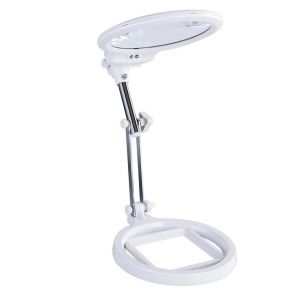 Loupe De Bureau Mains Libres Avec Éclairage Led ¿ Idéale Pour La Lecture, L'artisanat Et Le Travail De Précision - Neuf