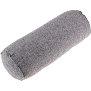 Oreiller Doux De Soulagement De La Douleur Au Dos, Coussin De Soutien Cervical Rond Pour Le Côté, Le Dos, L'estomac Réduit Le Stress Du Cou, De La Colonne Vertébrale, Du Dos,De La Hanche - Gris - Neuf