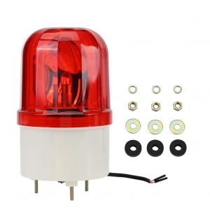 1 ampoule d'avertissement d'urgence, lampe a gyrophare, AC 220 V (rouge) - Neuf