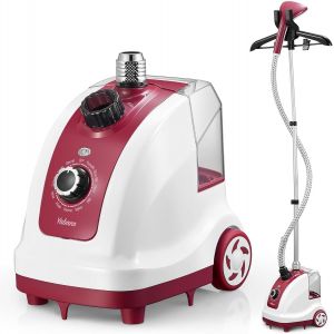 MEVRONISSHOP-D&eacute;froisseur Vapeur Vertical 1950W, 40 g/min Vapeur Continue, 11 Niveaux de Vapeur, R&eacute;servoir Amovible 1,35L, Chauffe Rapide en 10s, D&eacute;froisseur &agrave; Vapeur pour V&ecirc;tements - Neuf