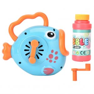 Machine A Bulles A Manivelle En Forme De Poisson, Jouet Educatif Pour Enfants - Neuf