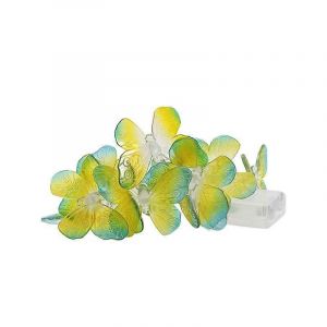 Guirlande Lumineuse Led À Piles, Guirlande Lumineuse À Piles, Guirlande Lumineuse Papillon, Décoration De Salle Pour Fête D'halloween Ou De Noël, 20 Lumières - Neuf