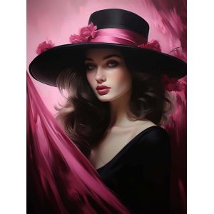 Ayuhr-Diy Beauté Diamond Painting Accessoires, Femme 5d Broderie Diamant Kit Complet Point De Croix Strass Diamant Painting, Peinture Diamant Craft Home Artisanat Murale Décor 30x40cm - Neuf
