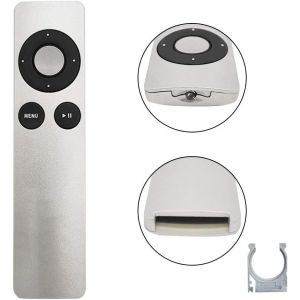 Télécommande de rechange pour Apple TV MC377LL/A 1a 2a 3a 4ème génération, A1294 A1218/MA711 A1378/MC572 A1427/MD199 A1625/MGY52/MLNC2 A1842/MQD22/MP7P2 Apple TV MC3 77LL/A MM4 T2AM/A - Neuf