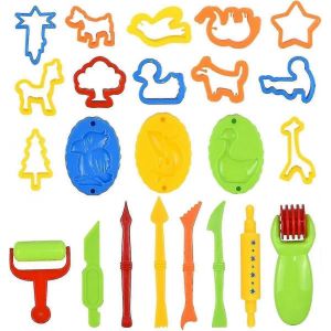 26pcs Outils De Modelage Pour P&acirc;te &Agrave; Modeler Playdoh Outils Et Couteaux Pour P&acirc;te &Agrave; Modeler En Plastique Play Doh Outils Argile/C&eacute;ramique/Poterie Accessoires De Mod&eacute;lisme-G&eacute;n&eacute;rique - Neuf