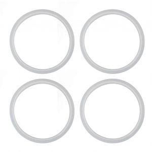 4pcs Bague D'étanchéité De Distillateur D'eau Silicone Résistance À La Chaleur Joints De Distillateur D'eau Pièces De Rechange Pour Remplacement 4l - Neuf