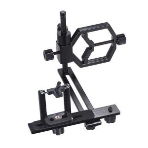 Support de t&eacute;l&eacute;phone pour appareil photo et longue-vue - Adaptateur universel avec positionnement r&eacute;glable - Neuf