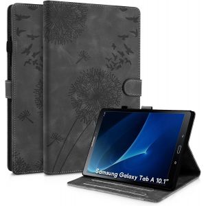 Kal-Coque Samsung Galaxy Tab A6 10.1 2016 Pissenlit Housse En Tablette Cuir Tpu Cover Case &Eacute;tui Housse De Protection Pour Samsung Galaxy Tab A6 10,1 Pouces T580/T585 Noir - Neuf