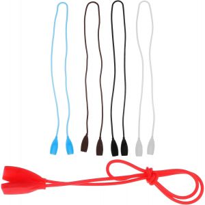 Cordon De Lunettes En Silicone Cordon Doreille De Lunettes Sangles De Lunettes Confortables-Support De Lunettes Antidérapant Accessoire De Lunettes Pour Le Sport - Neuf