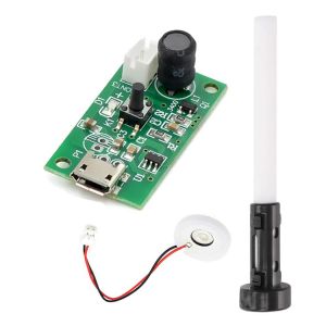 KALANKA-DIY Humidificificateur Kit USB Mist Maker Spray Hydratant Brumisateur Atomiseur DC 5V Mini Oscillateur avec Fonction de minuterie de commutation avec cotons-tiges et support - Neuf