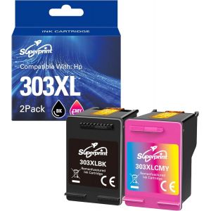 303 Xl Lot De Cartouches D'Encre De Rechange Compatibles Hp 303 303Xl Pour Hp Envy 6200,7100,7134,7220E,7221E,7224E,7800,7900E Hp Tango 100/X (Noir,Couleur) - Neuf