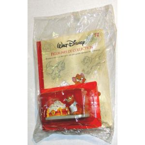Oliver et Compagnie Figurine Oliver le chat Disney &#43; Livre Sur Les Secrets Du Personnage N°72 Disney - Neuf