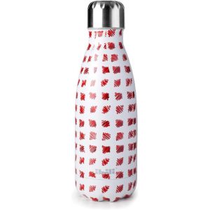 Bouteille Isotherme Doodle, 350 Ml, Acier Inoxydable 18/10, Double Paroi - Neuf