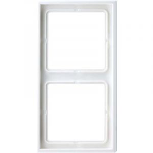 Cadre 2 &eacute;l&eacute;ments White Alpine Jung Ls 982 Ww - Neuf