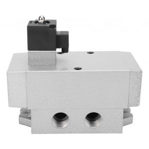 XYONG Electrovanne 2 positions 5 voies, equipement de commande electrique simple G1 pouce K25DH-25AC110V - Neuf