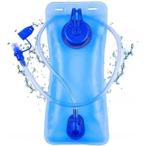 Vessie D'hydratation,R&eacute;servoir D'eau De 2 L,Sac De Poche &Agrave; Eau &Eacute;tanche Am&eacute;lior&eacute; Pour Le Cyclisme,La Randonn&eacute;e,Le Camping,Le V&eacute;lo,La Course &Agrave; Pied - Neuf