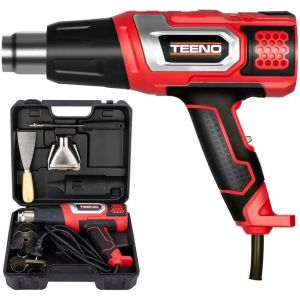 D&eacute;capeur thermique 2000W Pistolet &agrave; Air Chaud coffret avec 8 accessoires - Neuf