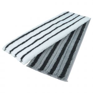 vhbw 2x Housses compatible avec K&auml;rcher SC 5 Deluxe Signature Line, EasyFix Iron, EasyFix Iron Plug nettoyeur &agrave; vapeur - gris / blanc - Neuf