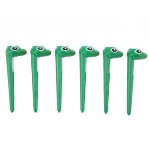 6pcs Golf Tees Plastic Cartoon Shape Golf Ball Tee Professional Golf Practice Ball Tees Pack Snake - Neuf
