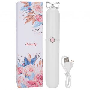 Instrument De Beaute Des Yeux, Masseur Electrique Chauffant Pour Les Yeux, Elimine Les Cernes, Stylo De Soin Des Yeux, Blanc - Neuf