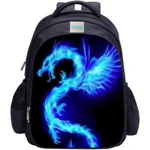 Sac à dos de football pour garçons,sac à dos imprimé football,sac d'école cool[T565] - Neuf