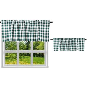 Cantonni&egrave;re &agrave; carreaux Buffalo pour cuisine, salon, salle &agrave; manger - 106 x 45 cm, coton polyester - Neuf