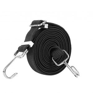 Cordons plats réglables bleus Corde élastique double bagage - Neuf