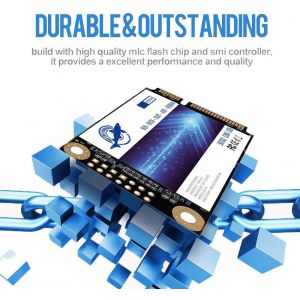 CHENG-Dogfish SSD mSATA 64Go Interne Disque Dur Haute Performance pour Ordinateur Portable SATA III 6Gb / SDE Haute Performance De Lecteur De Disque Dur SSD60Go 64Go 120Go 240Go 250Go 480Go 500Go 512 - Neuf