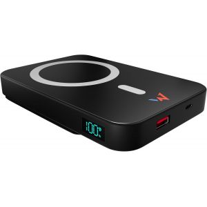 Onder - Poerbank Magn&eacute;tique 10 000 Mah U2013 Charge Sans Fil 15 & Filaire 20 U2013 Usb-C Inclus U2013 Iphone Magsafe & Android U2013 Ultra Compacte Avec &Eacute;cran Lcd U2013 Aimant&eacute;e & L&eacute;g&egrave;re - Neuf