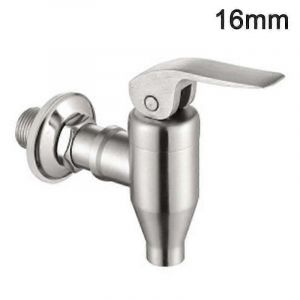 Cônes De Remplacement Du Robinet De Distributeur De Boissons En Acier Inoxydable,Robinet De Jus De Vin,Robinet De Bière,Distributeur D'eau Pour Baril De Bière (16 Mm) - Neuf