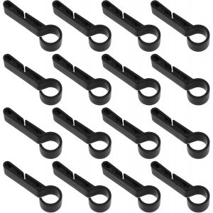 Lot De 30 Clips De Fixation Pour Casque &Agrave; Bords &Eacute;troits Pour La Construction, Le Camping, La P&ecirc;che, Le Cyclisme, La Randonn&eacute;e - Neuf