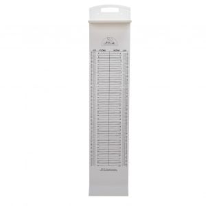 Regle de hauteur en PVC souple, pliable, lavable et amovible, pour bebe - Neuf