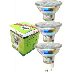 KAL-Pack De 3 3 Niveaux Dimmable Gu1015Sd*3 Led Gu10 Ampoule 5 Watt 3000K Blanc Chaud, Luminaires Encastrés, Spots Plafonniers, Spots Encastrés, Plafonniers - Neuf