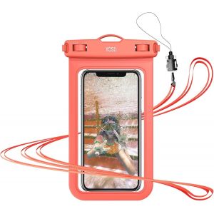 Kal-Orange Pochette Étanche Smartphone, Ipx8 Pochette Etanche Pour Iphone 16 15 14 13 Pro Xs Xr X Se, Samsung S24 S23 S22 A14 A23 A33, Xiaomi, Protection Telephone Eau Jusqu'à 6,8 Pouces - Neuf
