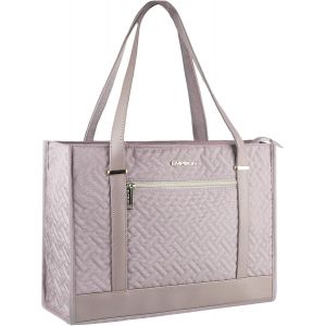 KALANKA-Sac Cabas Femme pour Ordinateur Portable 15,6 Pouces, Sac &agrave; Main Grande Capacit&eacute; Sac Ordinateur Femmes Shopping Travail Quotidien Voyage, Tote Bag - Neuf