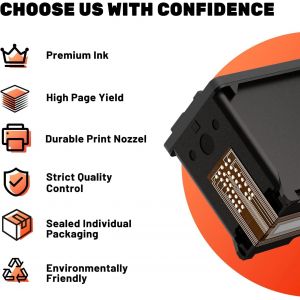40 41 Xl Cartouches D'Encre Remanufactur&eacute;es Pour Canon Cartouche 40 41 Xl Pixma Mp150 Mp160 Mp180 Mp190 Mp210 Mp220 Mp450 Mp460 Mx300 Ip2600 Ip6220D Ip1200 Ip1300 Ip1900 Imprimante - Neuf