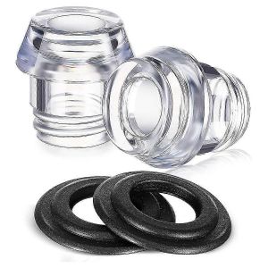 2 ensembles de pièces de percolateur supérieur et anneau de rondelle pour FarberwarePercolateurs à café Yosemite Filtres de cafetière de rechange - Neuf